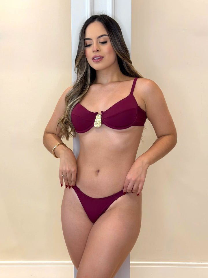 Biquíni Modelo Juliana - Cereja